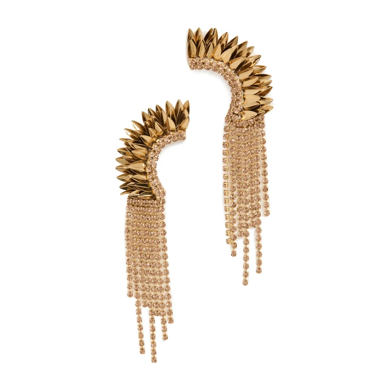 Deepa Gurnani Deepa by Deepa Gurnani Estella Earrings Gold One Size