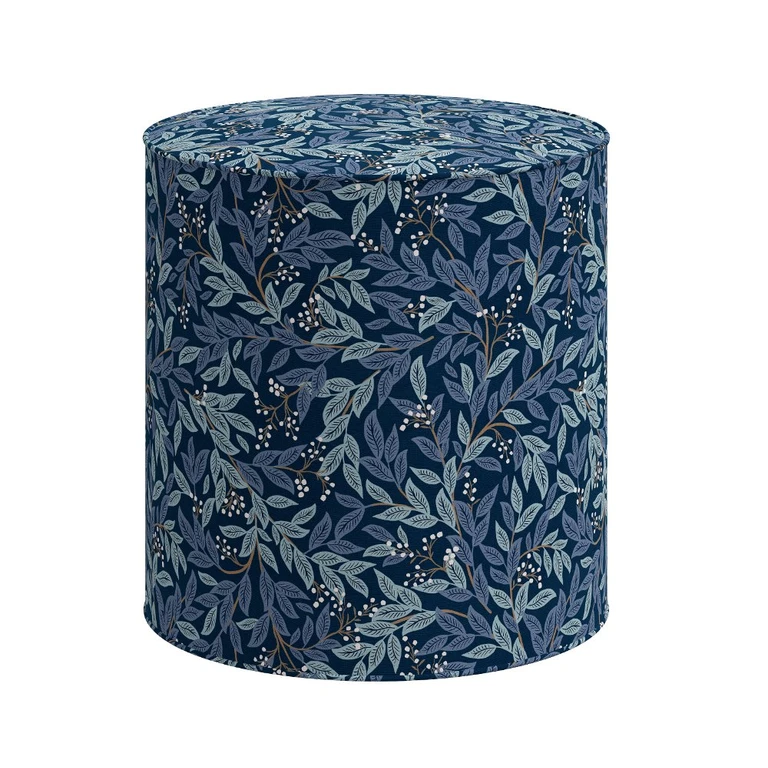 Puf redondo Rifle Paper Co. Billie Willowberry Navy