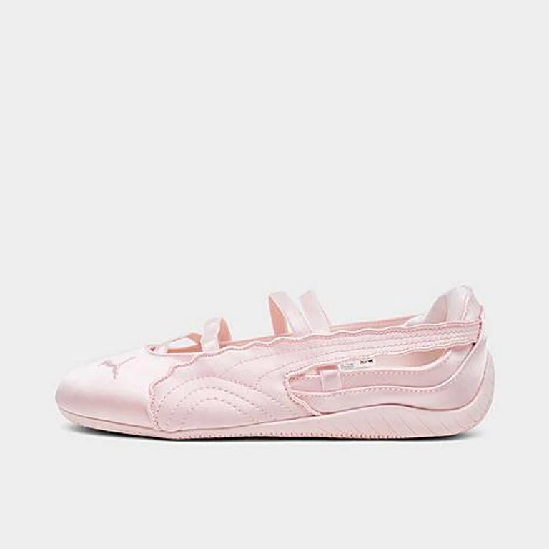 Women's Puma Speedcat Venus Ballet Shoes in Pink Metallic Size: 5.5