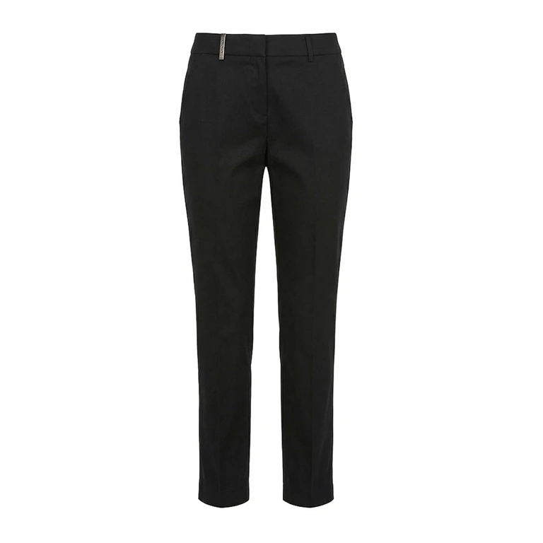 Peserico Pantalons Décontractés - Noir