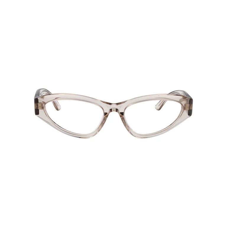 Balenciaga Bb0391o Beige-beige-transparent Recycled Acetate Optical - Women