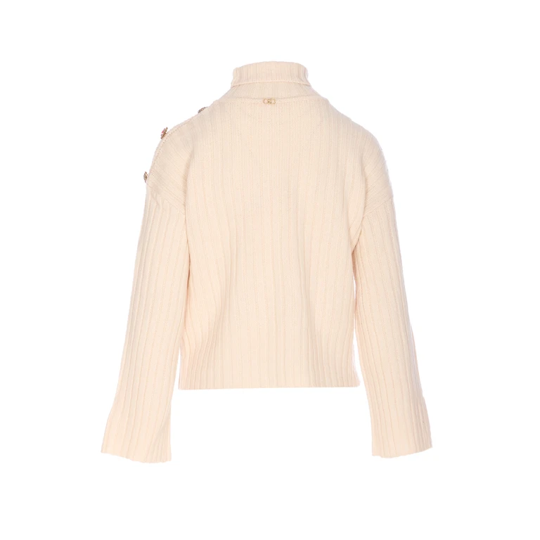 Liu Jo Sweaters White Wool - Women