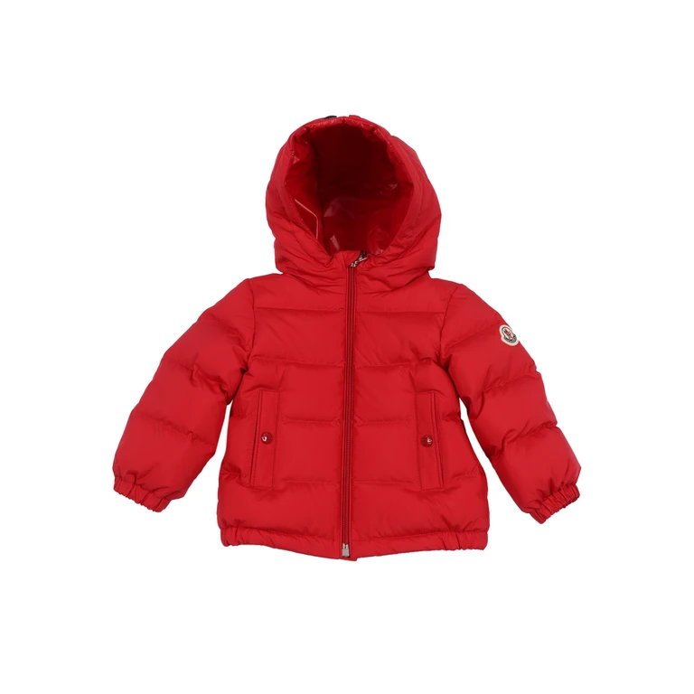 Moncler Baby Taidu Jacket Red Short Puffer
