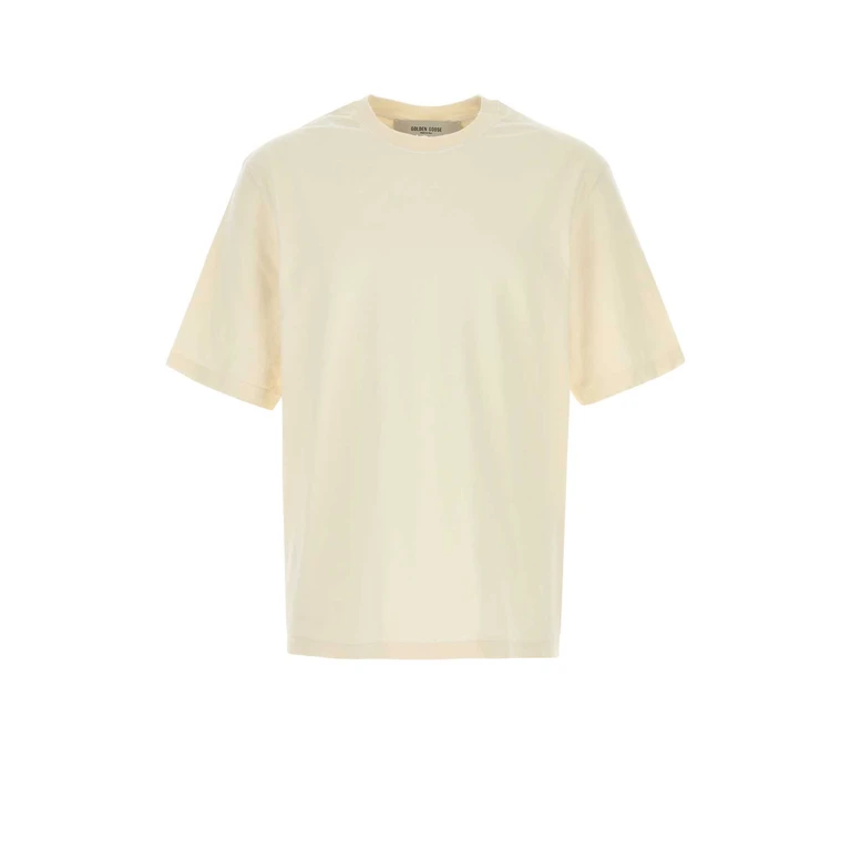Deluxe Brand Cream Cotton T-Shirt Heritagewhite Exterior - Men