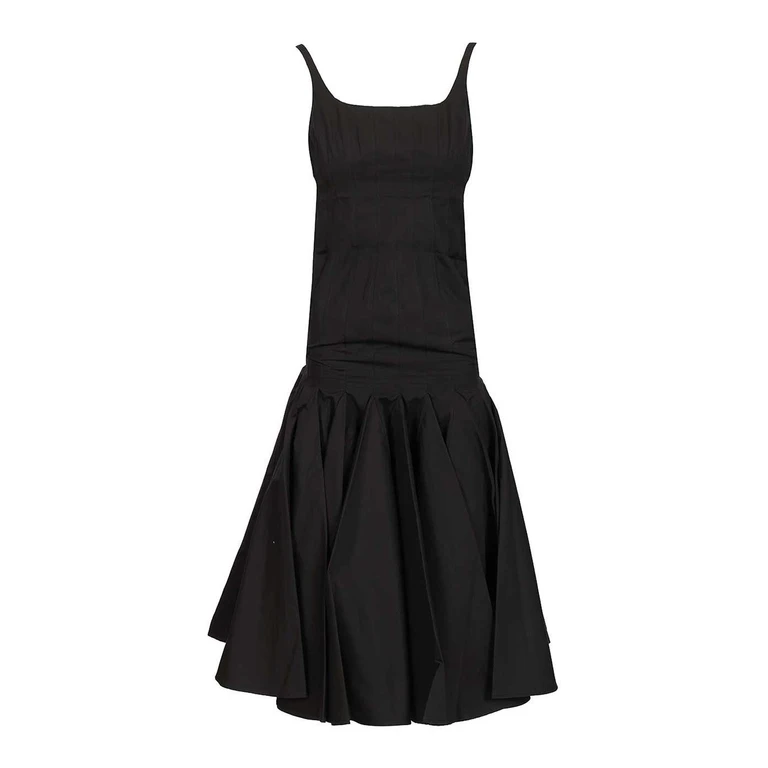 Robe Au Genou - Noir (25EDRW00231AW00350990)