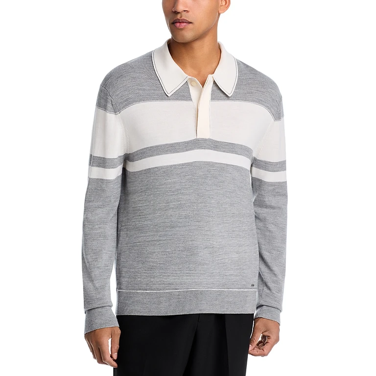 Simkhai Louis Popover Polo Sweater