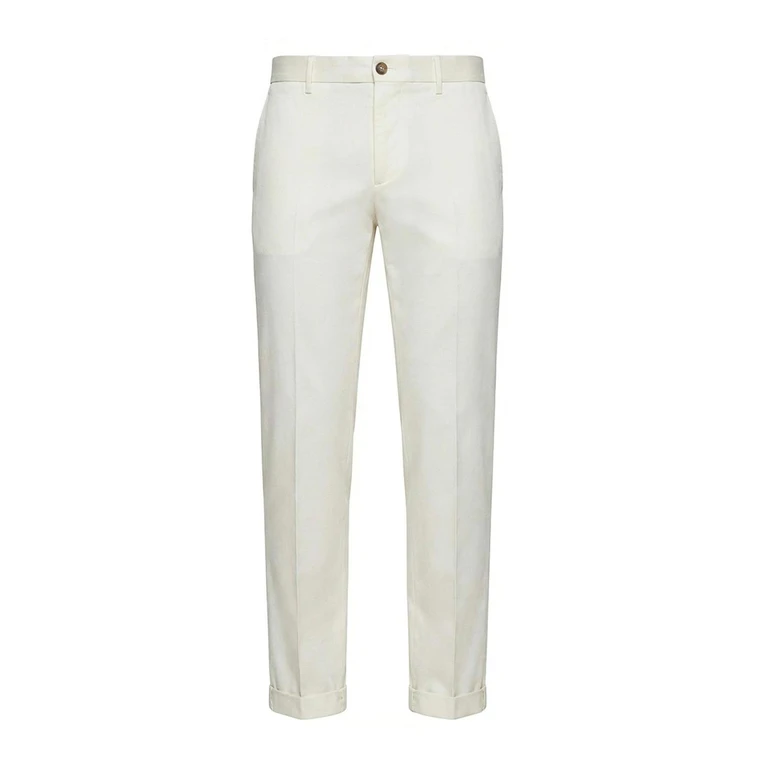 Peserico Pantalons Décontractés - Blanc