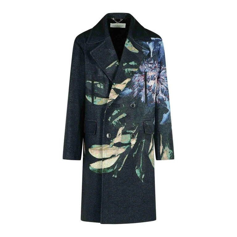 Dries Van Noten Manteau Long - Noir