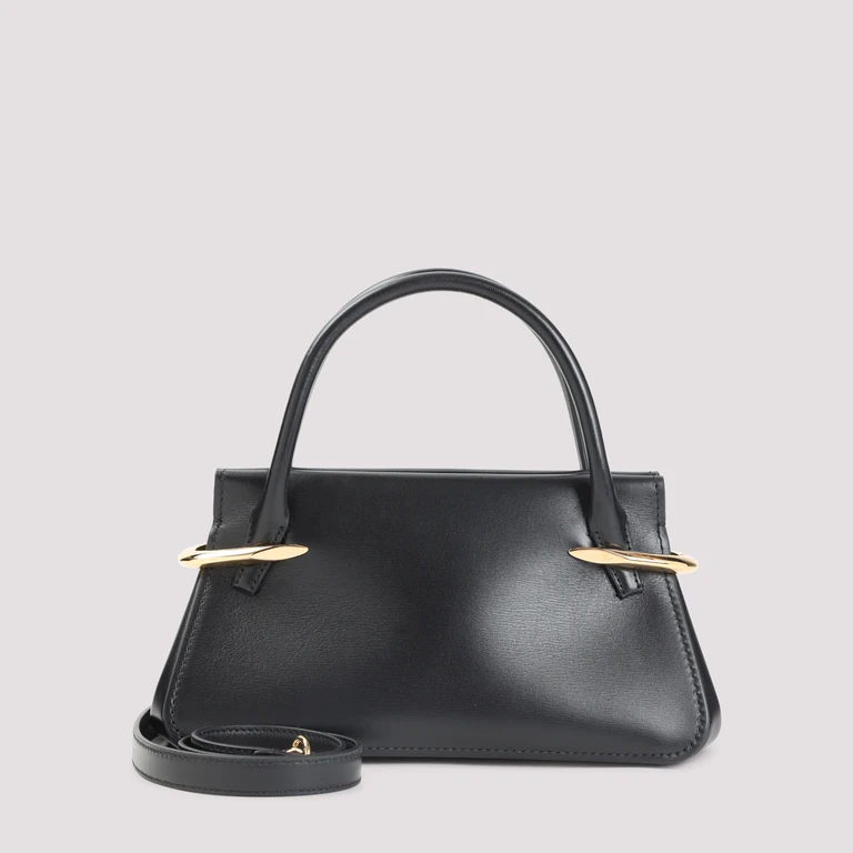 Givenchy Black Leather Pinch Mini Top Handle