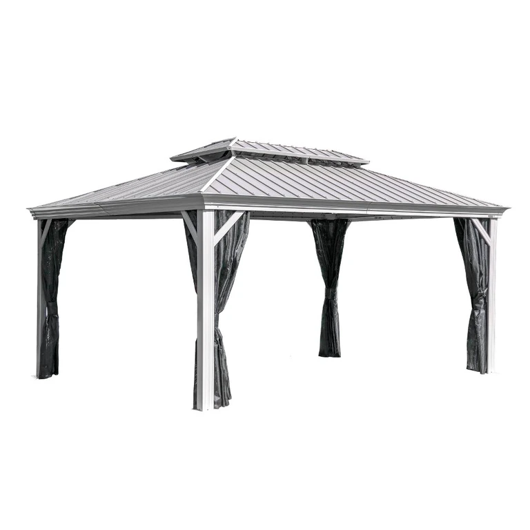 Sojag Monaco 12 x 14 Black Gazebo