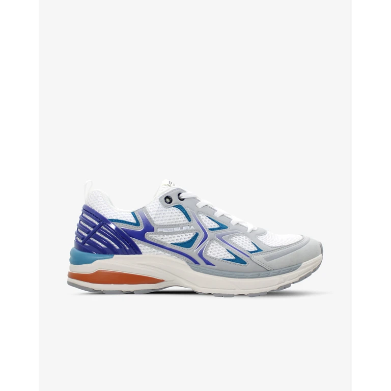 Fessura City 01 Gray-blue Everyday Sneakers - Men