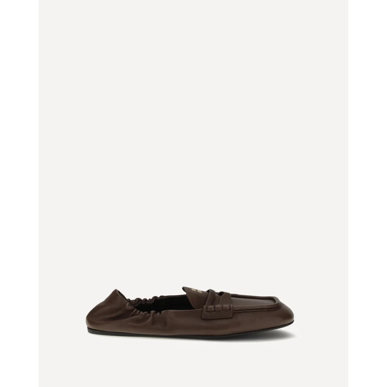 MIU MIU Ruches Loafers in nappa leather Female 40