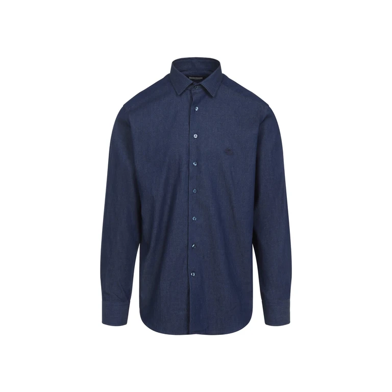 Etro Roma Logo Shirt Cotton - Men