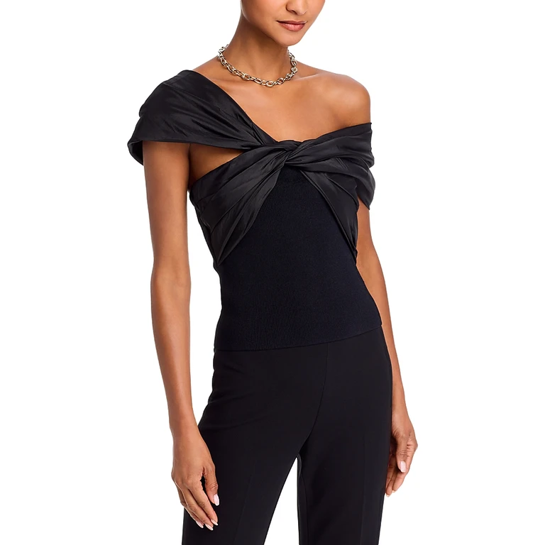 Simkhai Celiana Knit Combo Top