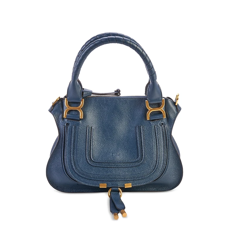 Chloe Marcie Small Leather Satchel