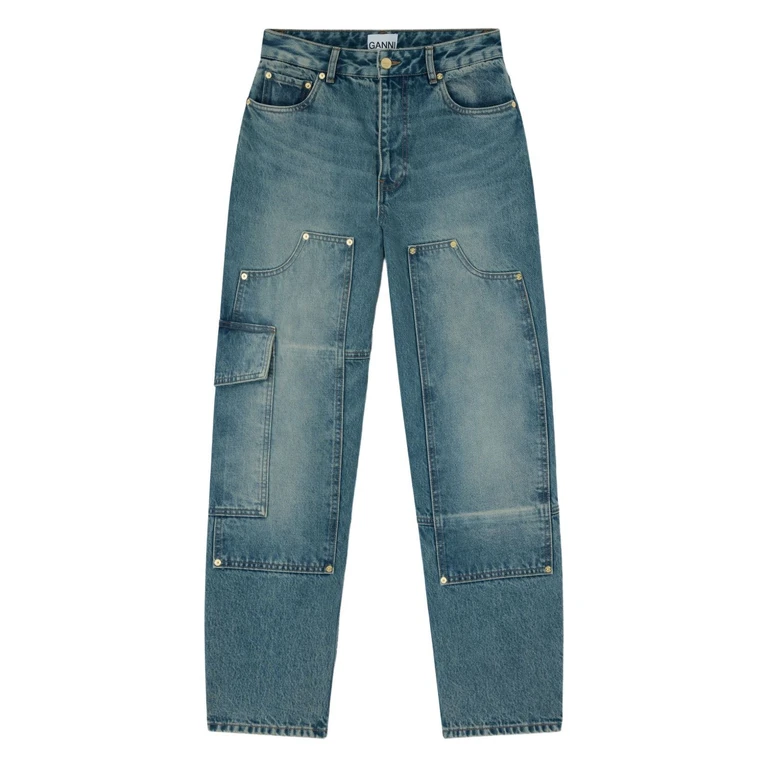 Ganni Jeans Blue - Women