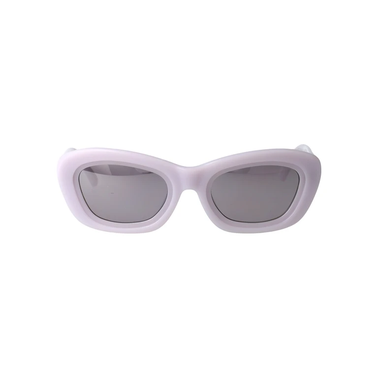 The Attico Attico63c3sun Grey/silver/silvermirror Acetate Sunglasses - Women