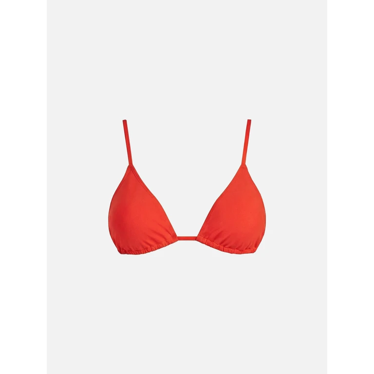 Mc2 Saint Barth Triangle Top Janet Orange - Women