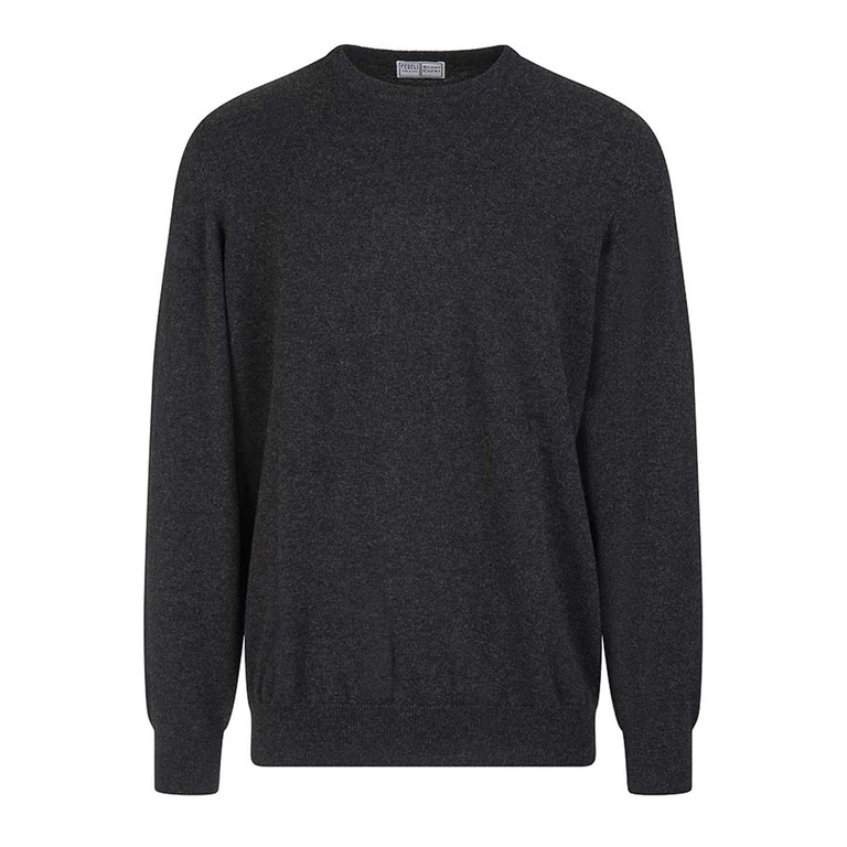 Fedeli Pull Col Rond - Gris