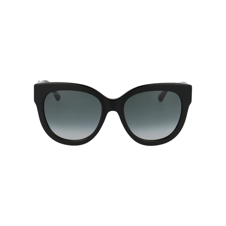 Jimmy Choo Jill-G-S Ns89o Black Glitter Acetate Sunglasses - Women