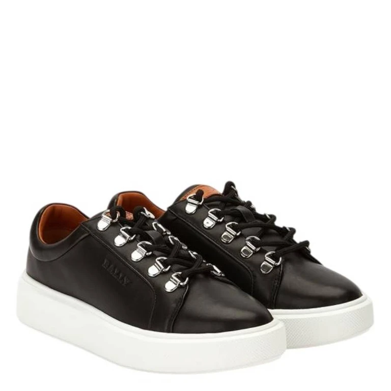 Bally Asaka Leather Low-Top Sneakers