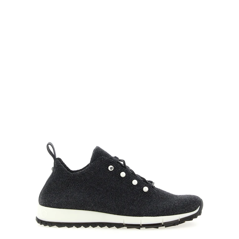 JIMMY CHOO Sneakers Woman color Black (VELESPZGXBLACKMIX)