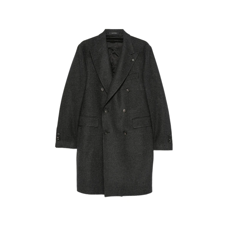 Tagliatore Prince Of Wales Check Double-breasted Coat