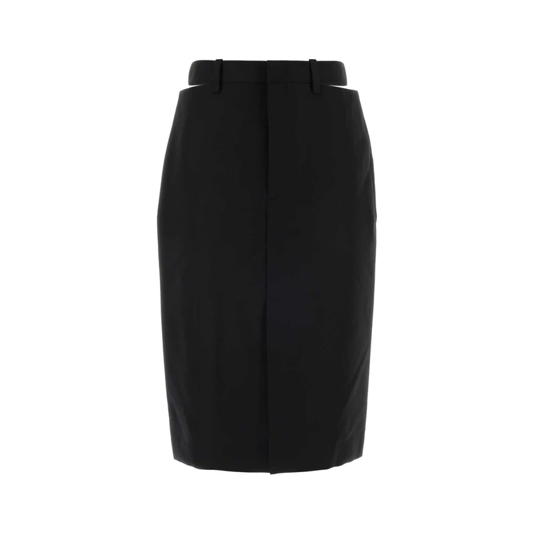 Jil Sander J03ma0287j40330 001 Black Gonne