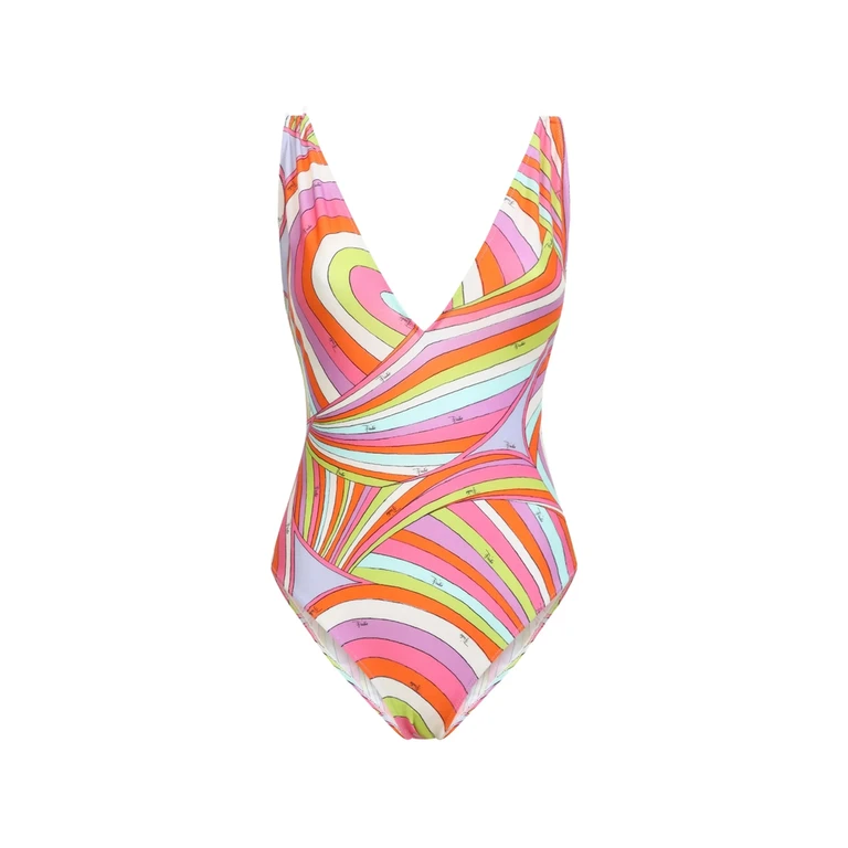 Pucci Abstract-print Swimsuit