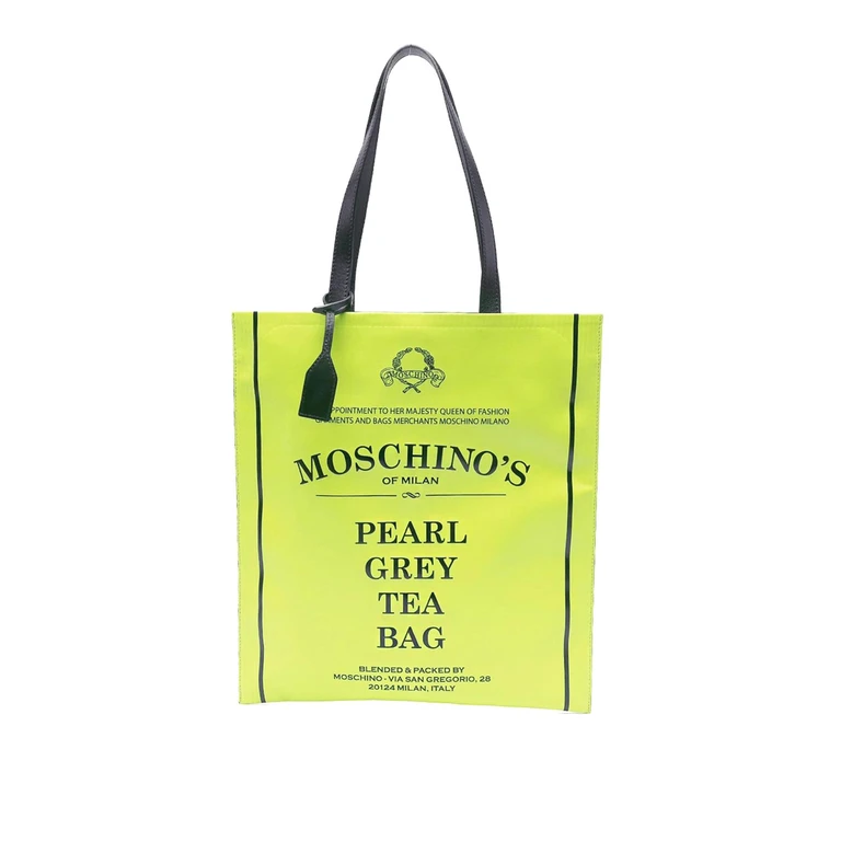 Moschino Sac Cabas - Vert