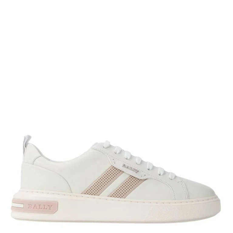 Bally Maxim Leather Low-Top Sneakers, Brand Size 36 ( US Size 5.5 )