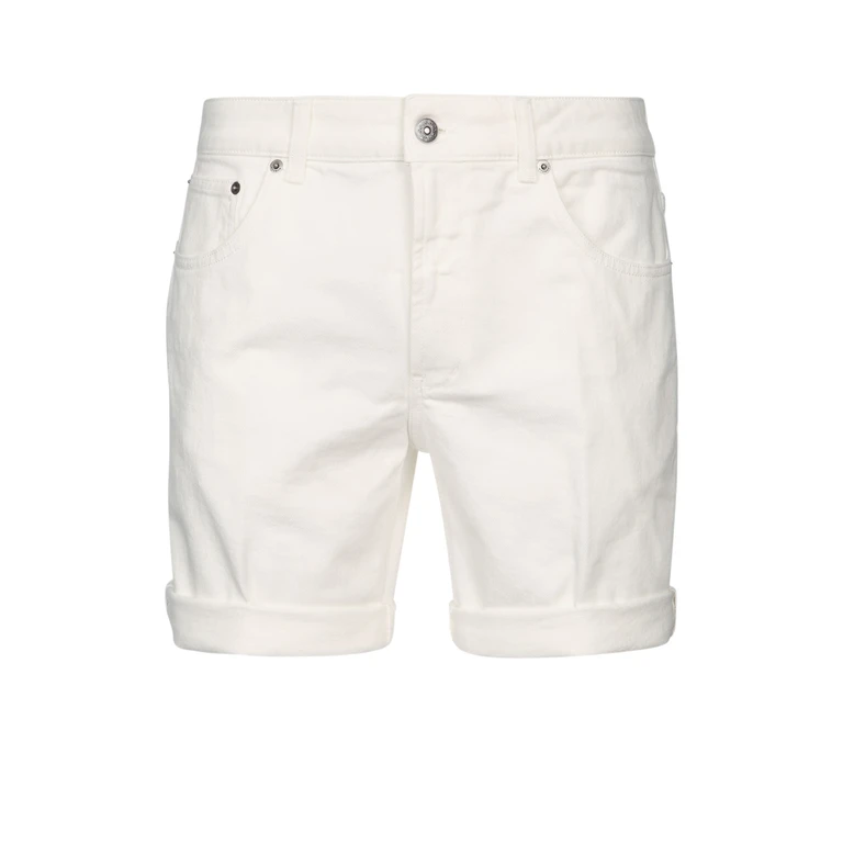 Dondup Bermuda Bianco Co Eol Short - Men