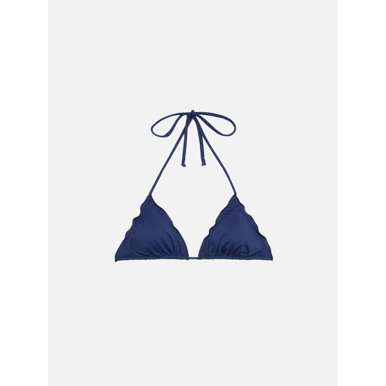 Mc2 Saint Barth Sagittarius Navy Blue Classic Triangle Top - Women