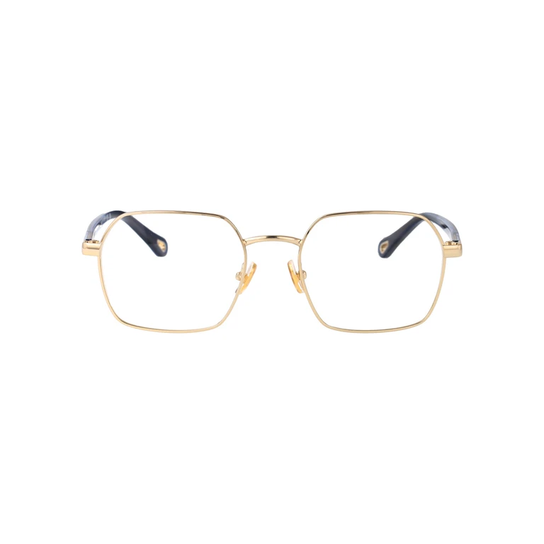 Chloé Ch0268o Gold-blue-transparent Acetate Optical - Women