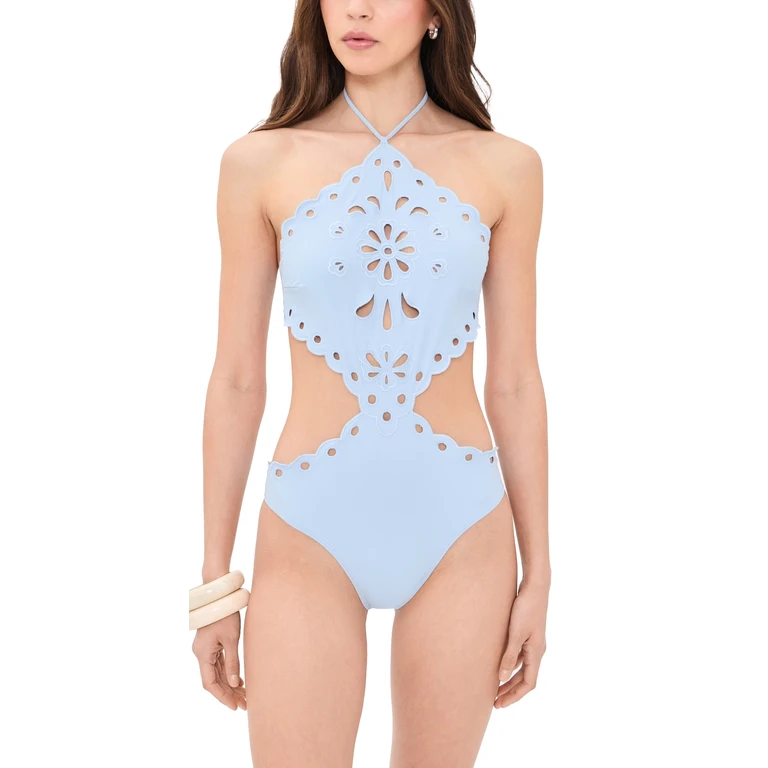 Cult Gaia Laidie One Piece Swimsuit Coastal XXS