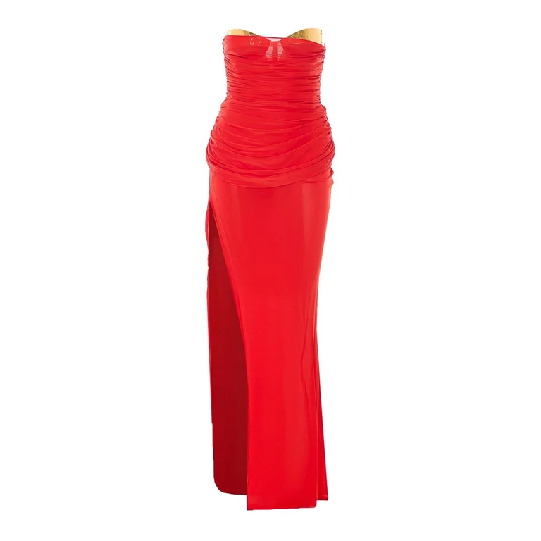 Elisabetta Franchi Robe De Soirée - Rouge