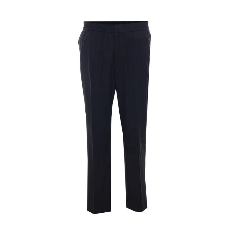 Ami Alexandre Matiussi Trousers Black Virgin Wool - Men
