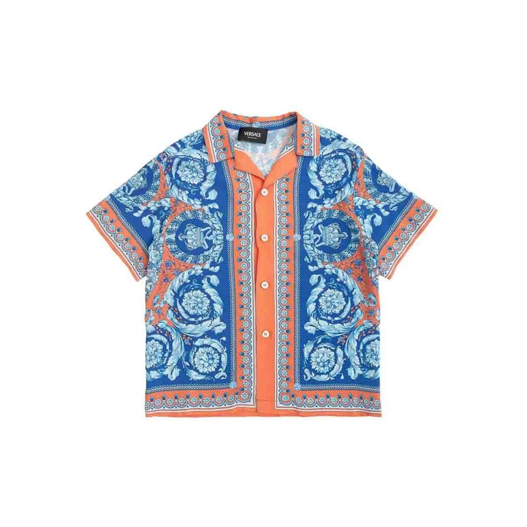 Versace Young Chemise - Bleu