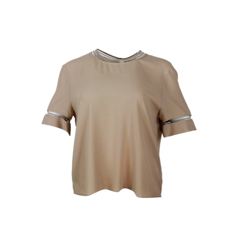 Fabiana Filippi T-shirts and Polos Cream 68ac 32se - Women