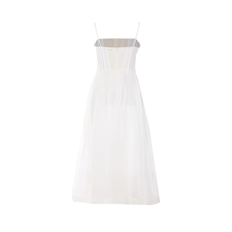 Zimmermann Luna Corset Midi Dress