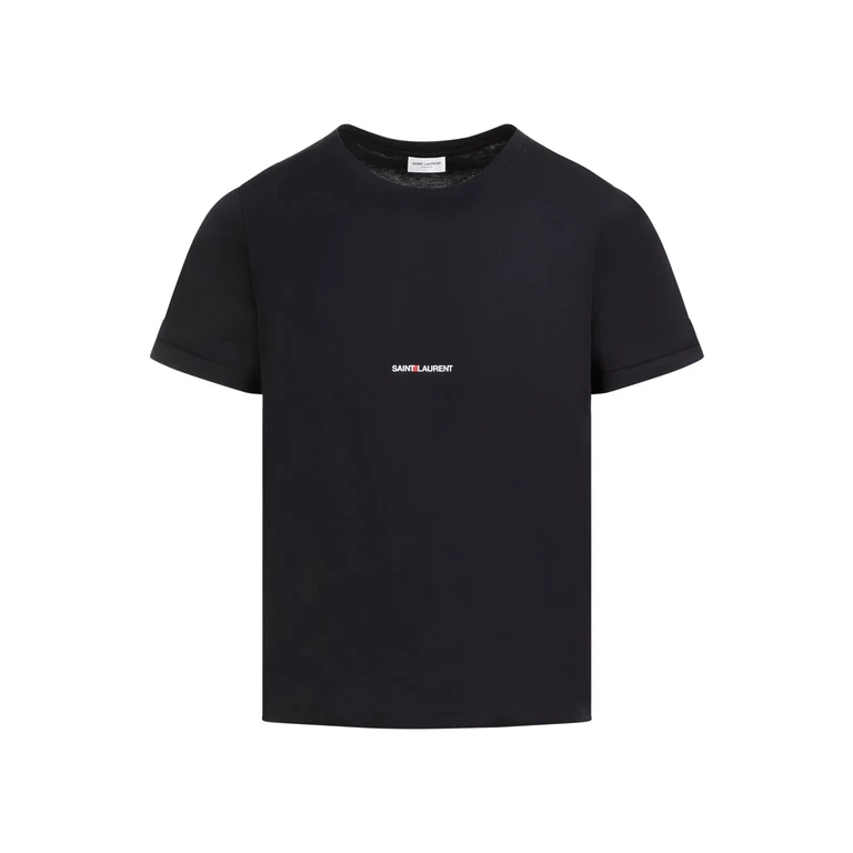 Saint Laurent Crew Neck T-Shirt Cotton - Unisex