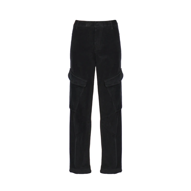 Dondup Camila Loose Trousers In Cotton