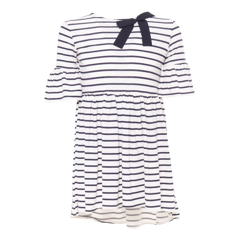 Magil STRIPED DRESS WHITE-BLUE Multicolor
