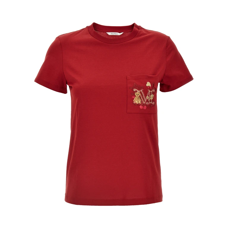 Max Mara Logo Embellished Crewneck T-shirt