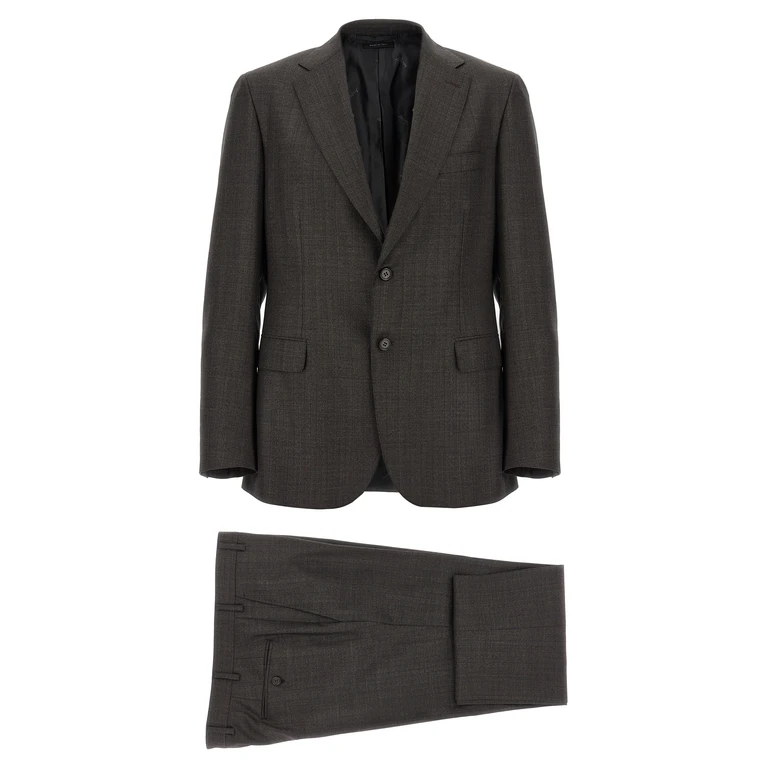 Brown Wool Blazer Clothing - Men