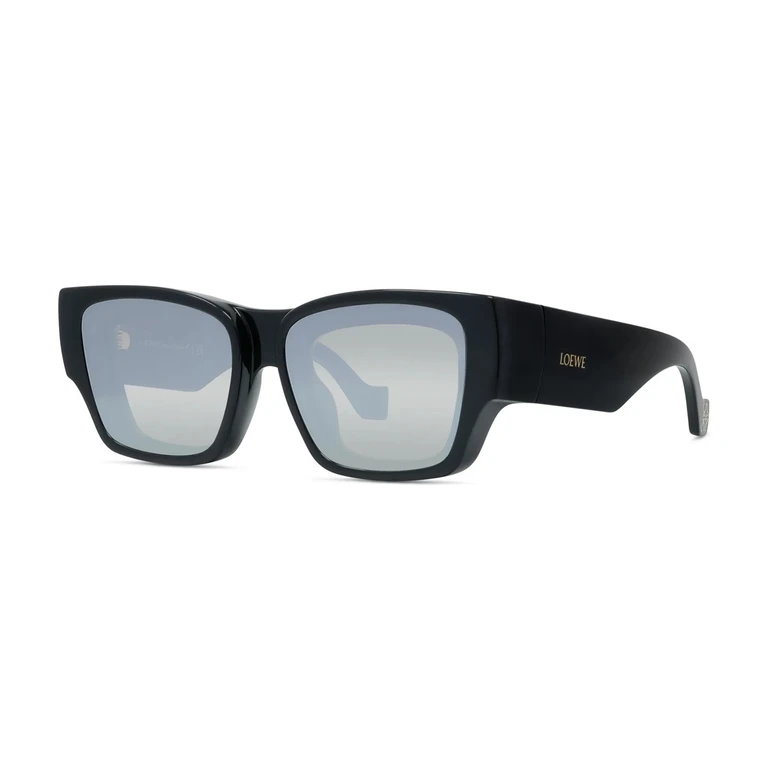 Loewe Smoke Mirror Square Unisex Sunglasses LW40172U 01C 56