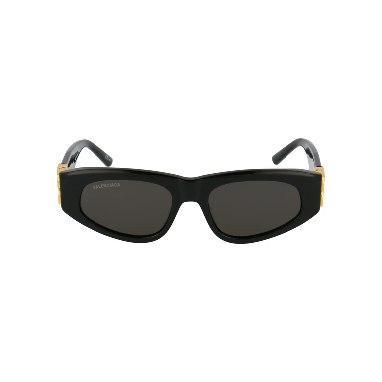Balenciaga Bb0095s 001 Black Gold Grey Acetate Sunglasses - Women