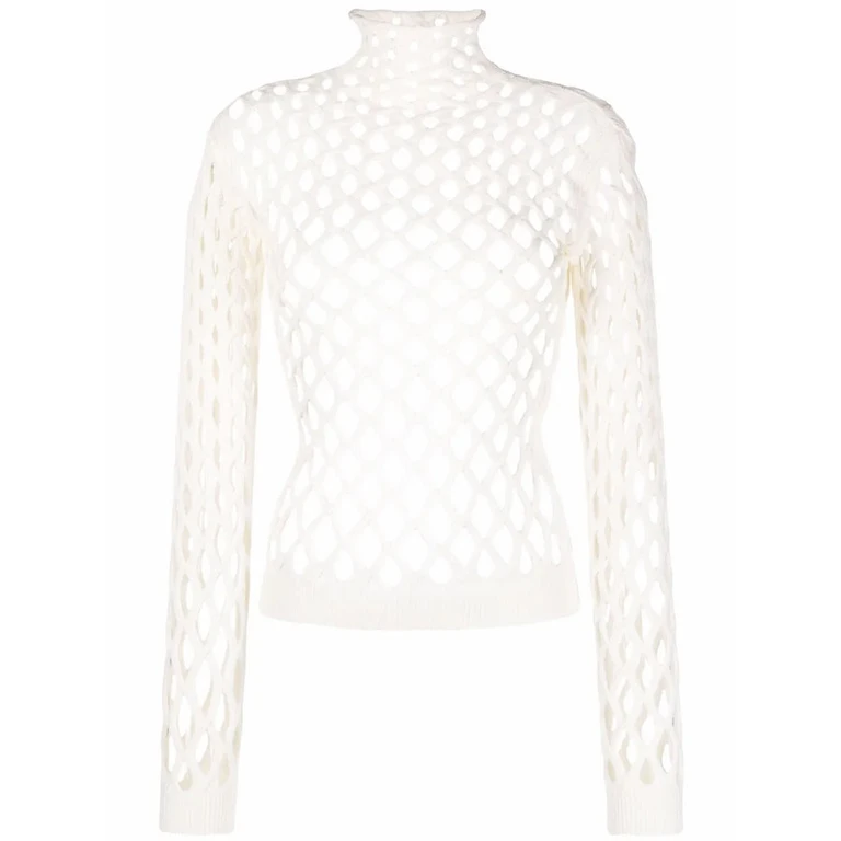 Valentino Garavani Cut-Out Knitted Jumper