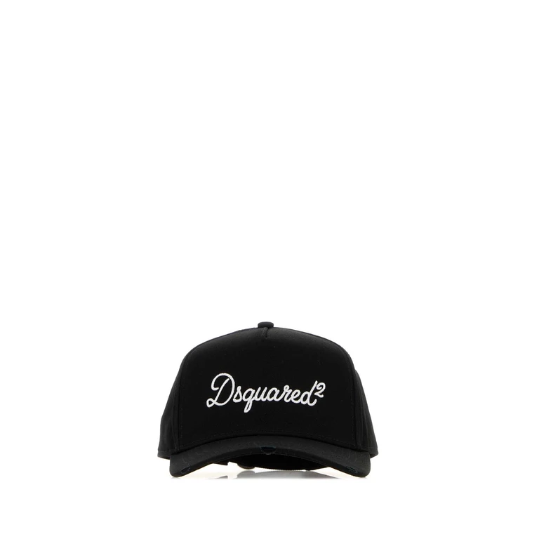 Dsquared2 Nero Exterior: Cotton Cappelli