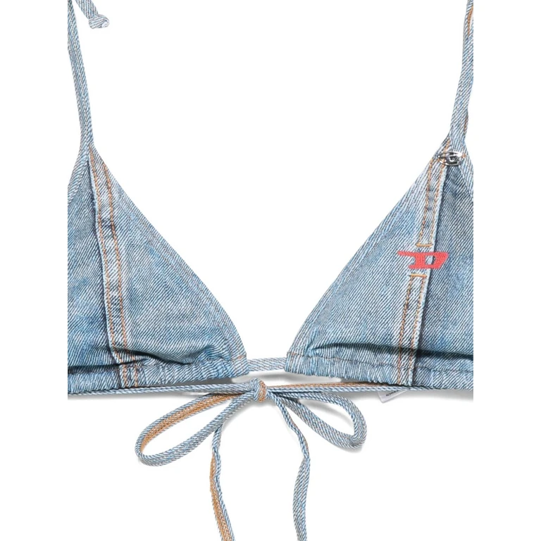 Diesel Sea clothing Clear Blue Elastane Polyester - Women